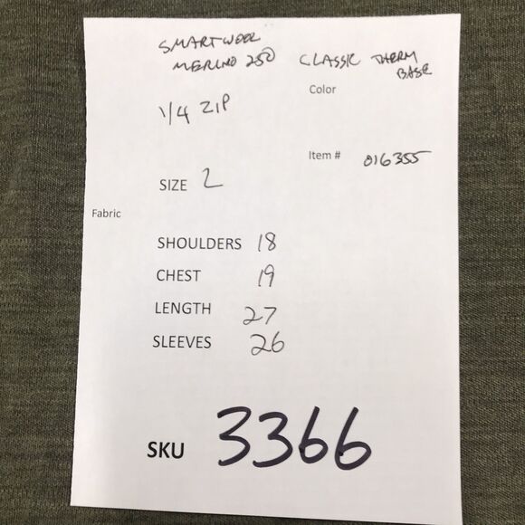 SMARTWOOL Shirt Men L Green Classic Thermal Base Layer Merino 250 Wool Runner - Picture 10 of 10